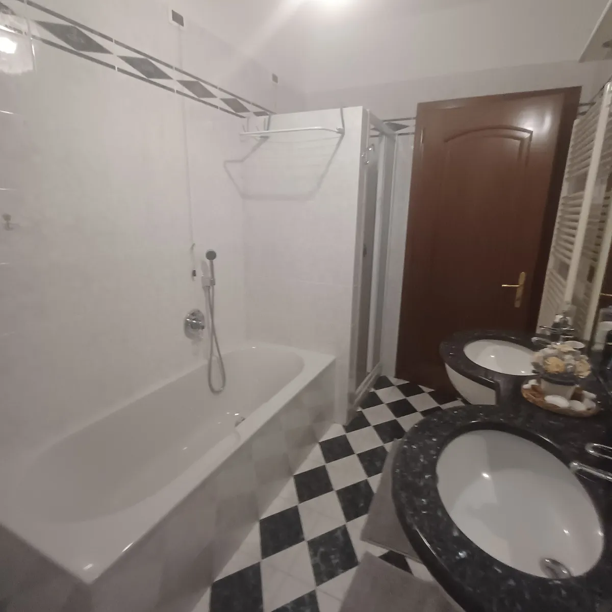 La vasca da bagno della Suite Principessa